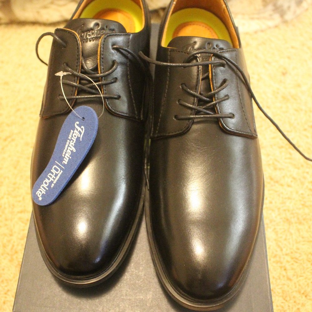 Florsheim Black Oxford Shoes 10 M (new)